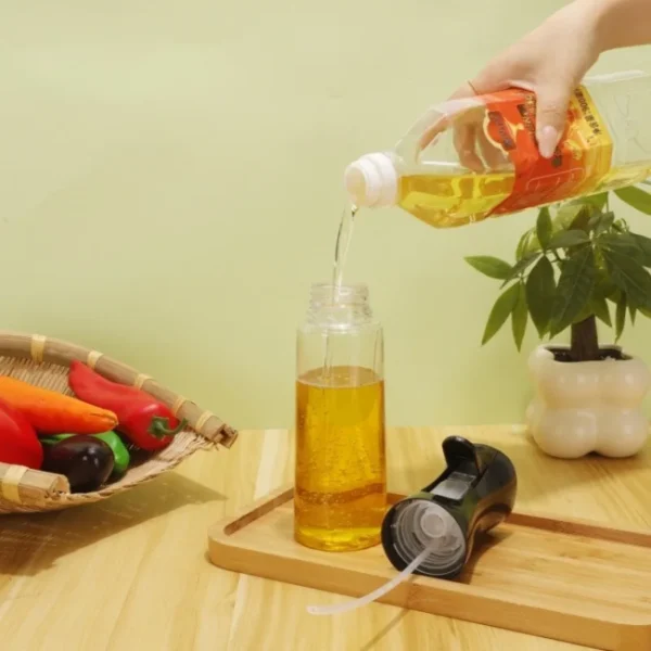 Household Use Oil Bottle Kitchen Home Outdoor Portable Spice Shaker Foggy Air Fryer Oil Kettle Things Spray Tools Gadgets Dining - Image 4