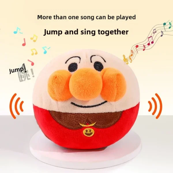 New Dog Toys Interactive Puzzle Electric Plush Jumping Ball USB Rechargeable Clown Cartoon Dog Training Toy Piggy Pet Product - Image 5