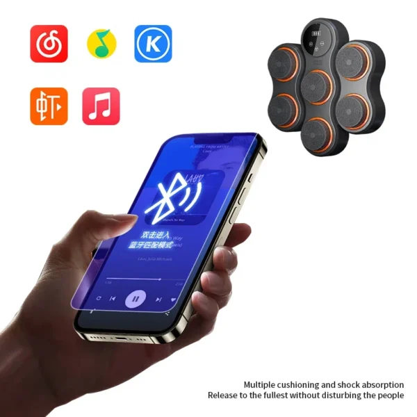 New Smart Music Boxing Machine Adult/Children Sports Fitness Boxing Trainer Home Exercise Response Training Boxing Wall Target - Image 4