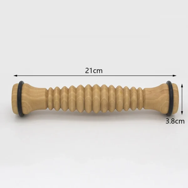 Wooden Exercise Roller Sport Injury Gym Body Leg Foot Trigger Point Muscle Roller Sticks Massager For Feet Massage Health Care - Image 5