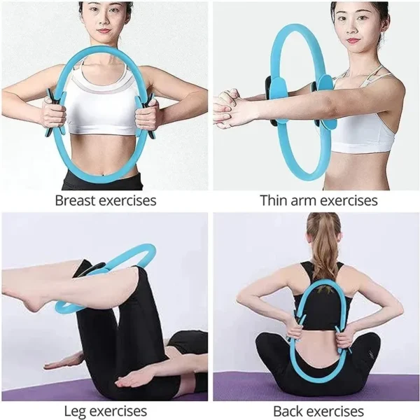 Yoga Fitness Pilates Ring Yoga Ring Open Back Ring Magic Ring Pelvic Floor Muscle Training Yoga Supplies Pilates Ring - Image 4